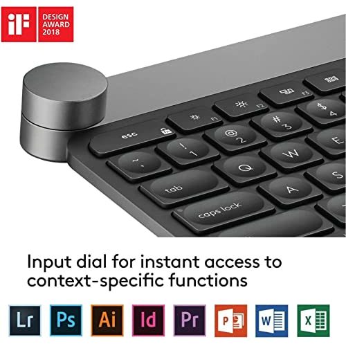 Bluetooth-Tastaturen Logitech Craft Kabellose Tastatur