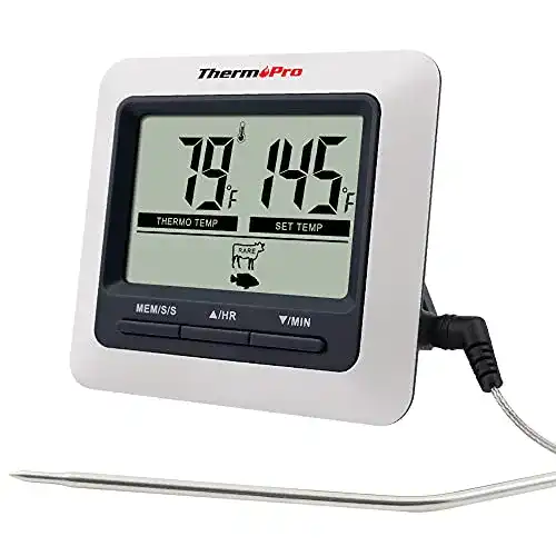 Bratenthermometer ThermoPro TP04 Digital, Countdown Timer