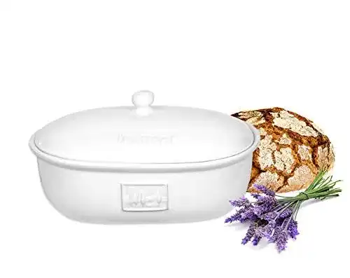 Brotkasten (Keramik) BigDean Brottopf 36,5 x 25,5 x 19 cm