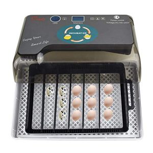 Brutmaschine VOLWCO Vollautomatische Eier Inkubator 9-35 Eier