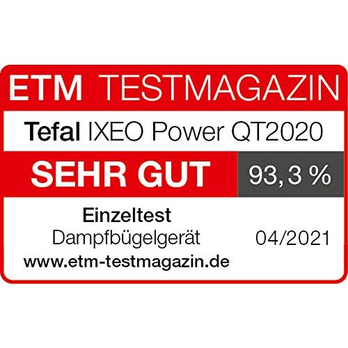 Bügelsystem Tefal IXEO POWER ALL-IN-ONE QT2020