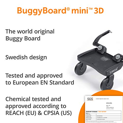 Buggy-Board Lascal BuggyBoard Mini 3D, strukturierte Stehfläche