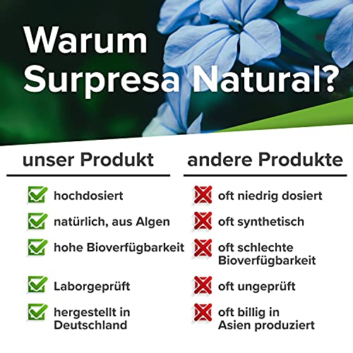 Calcium Surpresa Natural ® Natural, 180 hochdosierte Kapseln
