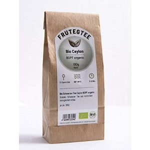 Ceylon-Tee FRUTEG BIO Ceylon BOPF, Schwarzer Tee, 1 kg