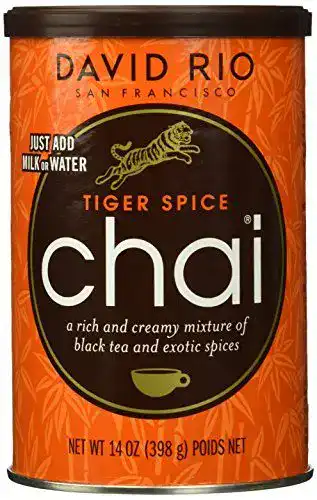 Chai-Tee David Rio, Tiger Spice Chai, Pappwickeldose (1 x 398 g)