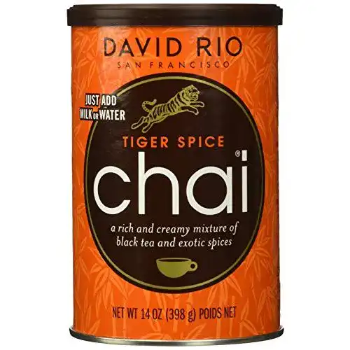 Chai-Tee David Rio, Tiger Spice Chai, Pappwickeldose (1 x 398 g)