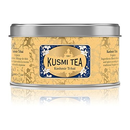 Die beste chai tee kusmi tea kashmir tchai metalldose mit 100 g Bestsleller kaufen