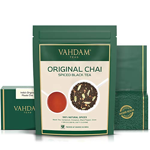 Chai-Tee VAHDAM, Indiens Original Masala Chai Tee Loose, 200g