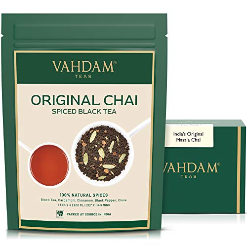 Die beste chai tee vahdam indiens original masala chai tee loose 200g Bestsleller kaufen