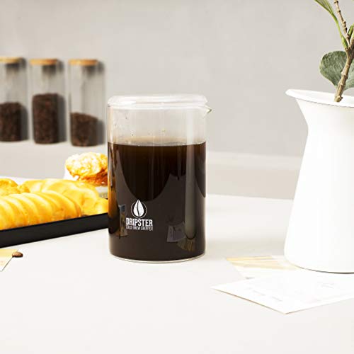 Cold-Brew-Kaffeebereiter dripdrip DRIPSTER 2-in-1, 600ml