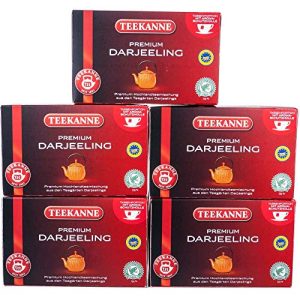 Darjeeling-Tee Teekanne Premium Darjeeling 20 Beutel, 5er Pack