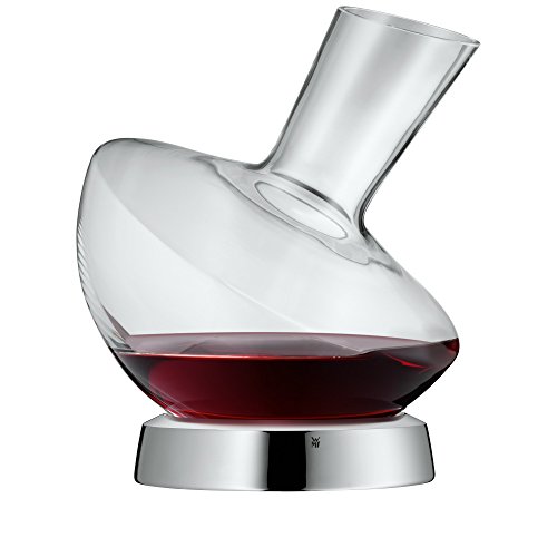 Dekanter WMF Jette Wein mit Edelstahl-Sockel 0,75l, Glas