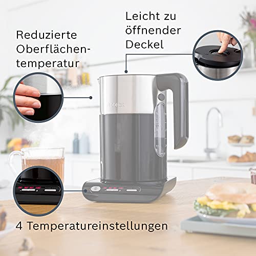 Design-Wasserkocher Bosch Hausgeräte, TWK8613P, kabellos