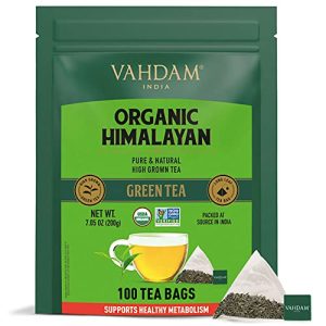 Detox-Tee VAHDAM, Grüner Tee BIO Blätter Von Himalaya