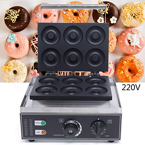 Donut-Maker OUKANING 1550W Elektrische 6pcs Donut Maker