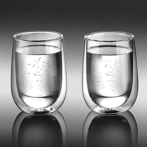 Doppelwandige Gläser glastal Doppelwandig, Set 2-teilig, 350ml