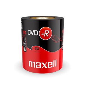 DVD-R Maxell 275733 Rohlinge, 16x Speed, 4,7GB, 100er