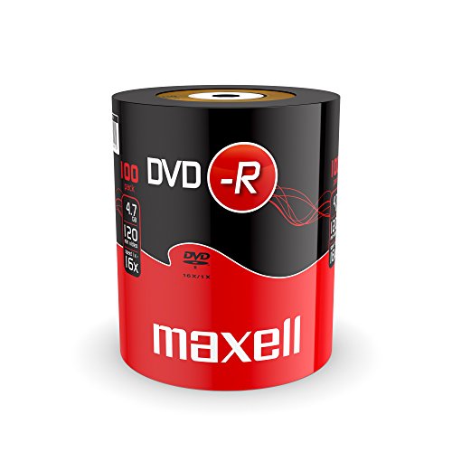 Die beste dvd r maxell 275733 rohlinge 16x speed 47gb 100er Bestsleller kaufen