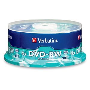 DVD-R Verbatim W 4,7 GB 4X mit Marken-Oberfläche, 30 Stück