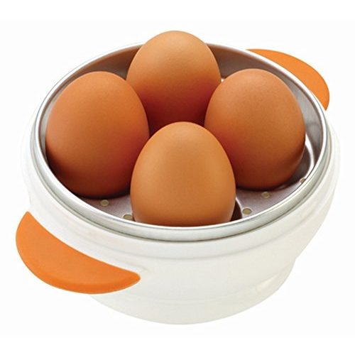 Eierkocher (Mikrowelle) Joie, Kunststoff, Weiß