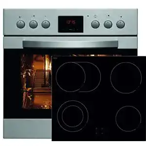 Einbauherd-Set Amica EHC 12553 E, 66 L, mit Ringheizkörper