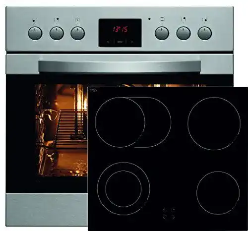 Einbauherd-Set Amica EHC 12553 E, 66 L, mit Ringheizkörper