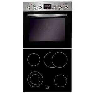 Einbauherd-Set PKM Einbauherd Set Backofen, 2+1 Dualzone