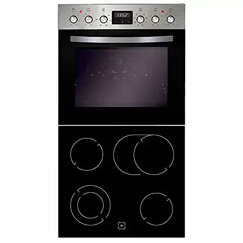 Einbauherd-Set PKM Einbauherd Set Backofen, 2+1 Dualzone