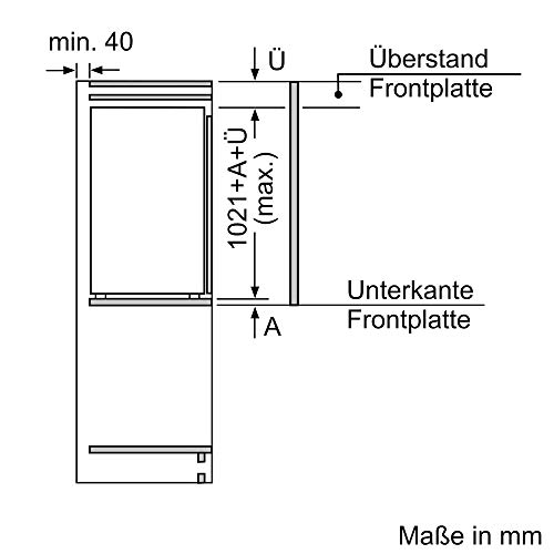 Einbaukühlschrank (102 cm) ohne Gefrierfach Bosch Hausgeräte
