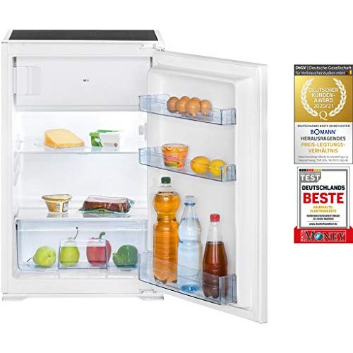 Einbaukühlschrank mit Gefrierfach Bomann KSE 7805, 54 cm breit