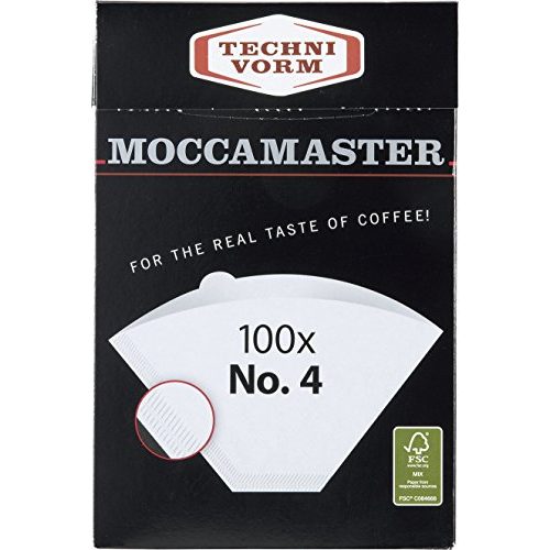 Die beste einweg kaffeefilter moccamaster 85022 4 white paper filters Bestsleller kaufen
