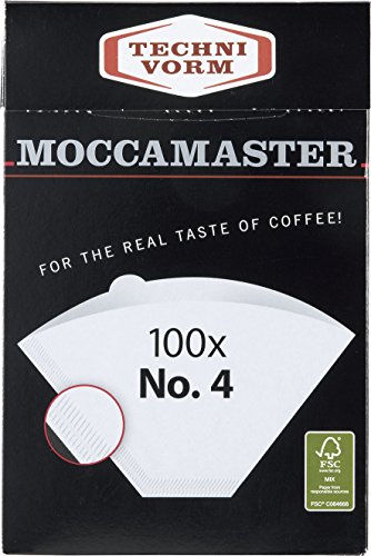 Die beste einweg kaffeefilter moccamaster 85022 4 white paper filters Bestsleller kaufen