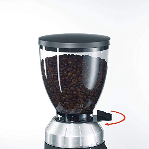 Elektrische Kaffeemühle Graef Kaffeemühle CM 800, Silber