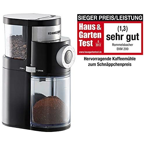 Elektrische Kaffeemühle Rommelsbacher Kaffeemühle EKM 200