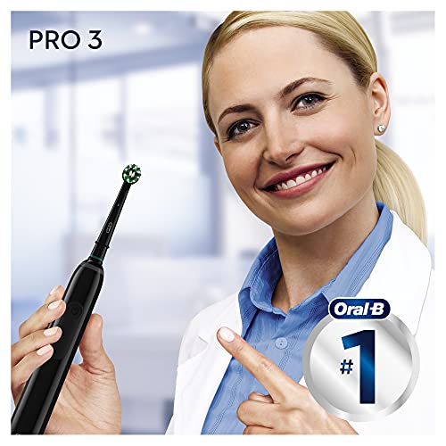 Elektrische Zahnbürste Oral-B PRO 3 3900, Doppelpack, 3 Putzmodi