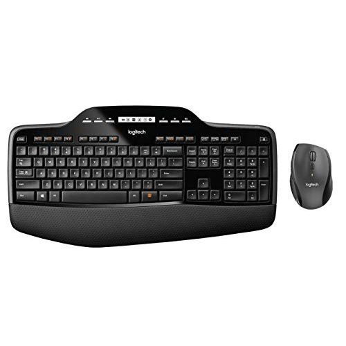 Ergonomische Tastatur Logitech MK710 Kabellos Tastatur-Maus