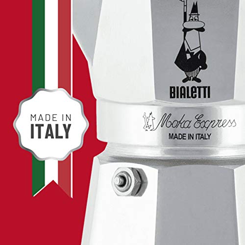 Espressokocher Bialetti 6799 Moka Express, Aluminium, 3 Tassen