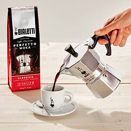 Espressokocher Bialetti 6799 Moka Express, Aluminium, 3 Tassen