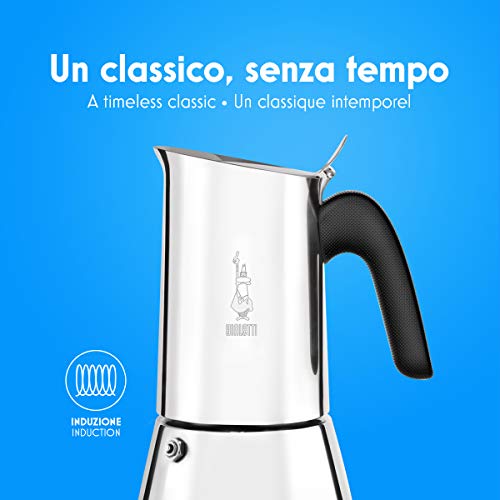 Espressokocher Bialetti 7254 New Venus Caffettiera in Acciaio Inox