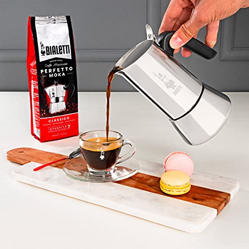 Espressokocher-Induktion Bialetti New Venus, Stahl, 10 Tassen