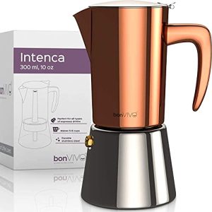 Espressokocher-Induktion bonVIVO Moka Pot, Intenca, for 6 Cups