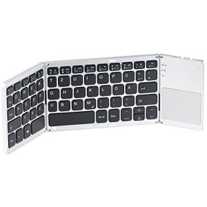 Faltbare Tastatur GeneralKeys Klapp Tastatur: Bluetooth, Touchpad