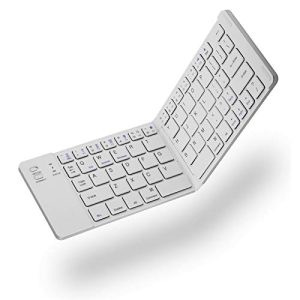 Faltbare Tastatur Richer-R Faltbare Bluetooth Tastatur, Mini