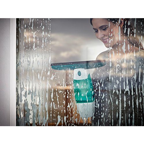 Fenstersauger Leifheit Set Dry and Clean mit Stiel und Einwascher