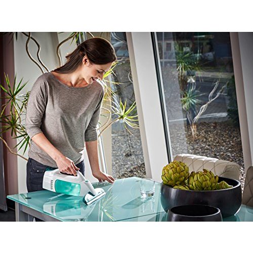 Fenstersauger Leifheit Set Dry and Clean mit Stiel und Einwascher