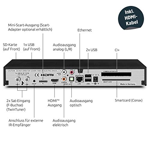 Festplattenrecorder TechniSat DIGIT ISIO S2 – HD Sat-Receiver