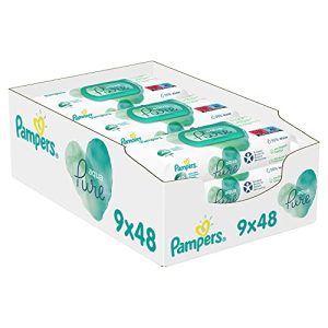 Feuchttücher Pampers Aqua Pure Baby, 9 x 48 Tücher