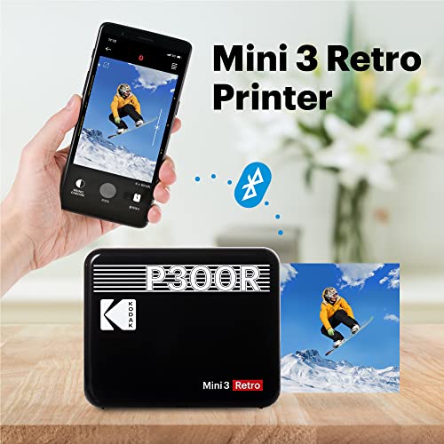 Fotodrucker KODAK P300 Mini 3 Retro, Mobil, Bluetooth