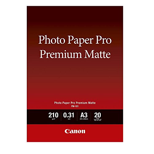 Die beste fotopapier a3 canon fotopapier pm 101 premium matt 20 blatt Bestsleller kaufen