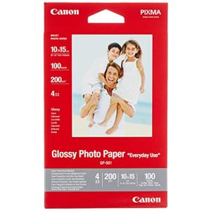 Fotopapier Canon GP-501 glänzend weiß, 10x15cm 100 Blatt